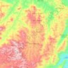 Bom Repouso topographic map, elevation, terrain