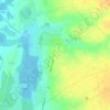 Vercourt topographic map, elevation, terrain