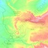 Tanant topographic map, elevation, terrain