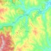 Woodstock topographic map, elevation, terrain