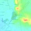 Momán topographic map, elevation, terrain