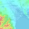 Assèmini/Assemini topographic map, elevation, terrain