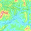 Kicukiro topographic map, elevation, terrain