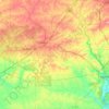 Lee County topographic map, elevation, terrain