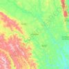 Amargosa topographic map, elevation, terrain