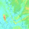Yaviza topographic map, elevation, terrain