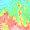 Creightons Creek topographic map, elevation, terrain