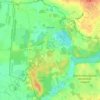 Idstedt topographic map, elevation, terrain