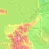 Svitlovodsk topographic map, elevation, terrain