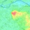 Zuid-Wervik topographic map, elevation, terrain