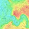 Champel topographic map, elevation, terrain
