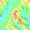 Auty topographic map, elevation, terrain