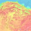 Kizilirmak topographic map, elevation, terrain