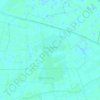 Xã Bắc Hưng topographic map, elevation, terrain