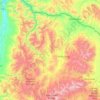 Granite County topographic map, elevation, terrain