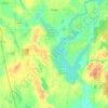 Washburn County topographic map, elevation, terrain