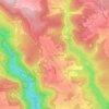Brenden topographic map, elevation, terrain