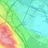 KG Simmering topographic map, elevation, terrain