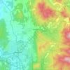 Mendon topographic map, elevation, terrain