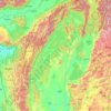 Sagaing Region topographic map, elevation, terrain