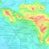 Caserte topographic map, elevation, terrain