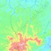 Distrito Capira topographic map, elevation, terrain