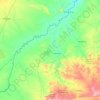 Lephalale Local Municipality topographic map, elevation, terrain