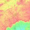 Carroll County topographic map, elevation, terrain