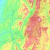 Bennington County topographic map, elevation, terrain