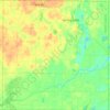 North Branch Township topographic map, elevation, terrain