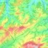 Schwellbrunn topographic map, elevation, terrain