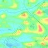 Knockavanloman topographic map, elevation, terrain