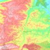 Macaparana topographic map, elevation, terrain