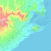 Distrito Chame topographic map, elevation, terrain