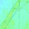 Badger topographic map, elevation, terrain
