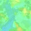 Mesnac topographic map, elevation, terrain