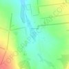 Midna Ruda topographic map, elevation, terrain