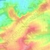 Uelversheim topographic map, elevation, terrain