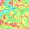 Bad Abbach topographic map, elevation, terrain