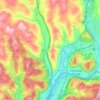 Town of Chenango topographic map, elevation, terrain