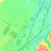 Longages topographic map, elevation, terrain