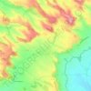 Les Cassés topographic map, elevation, terrain