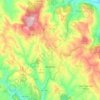 Arranhó topographic map, elevation, terrain