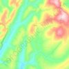 Rukira topographic map, elevation, terrain
