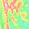 Murambi topographic map, elevation, terrain