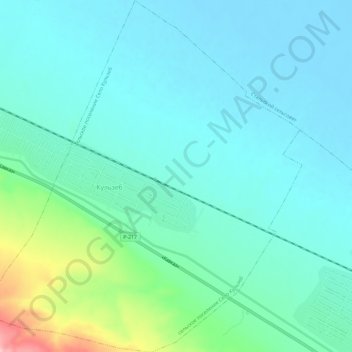 сельское поселение Село Кульзеб topographic map, elevation, terrain