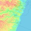 Barreiros topographic map, elevation, terrain