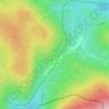 Jakuszyce topographic map, elevation, terrain