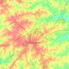 Greenwood topographic map, elevation, terrain