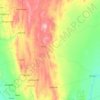 The Regional Council of Goyder topographic map, elevation, terrain